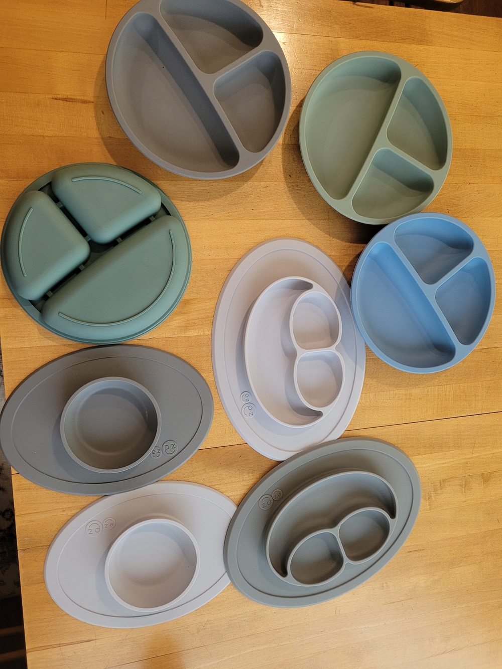 Ezpz Silicone Divided Suction Plate - Weesprout